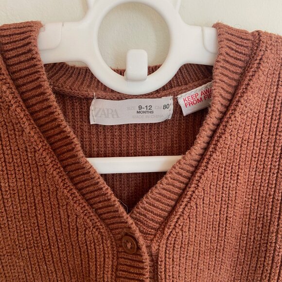 Zara Ribbed Cardigan - Picture 2 of 3